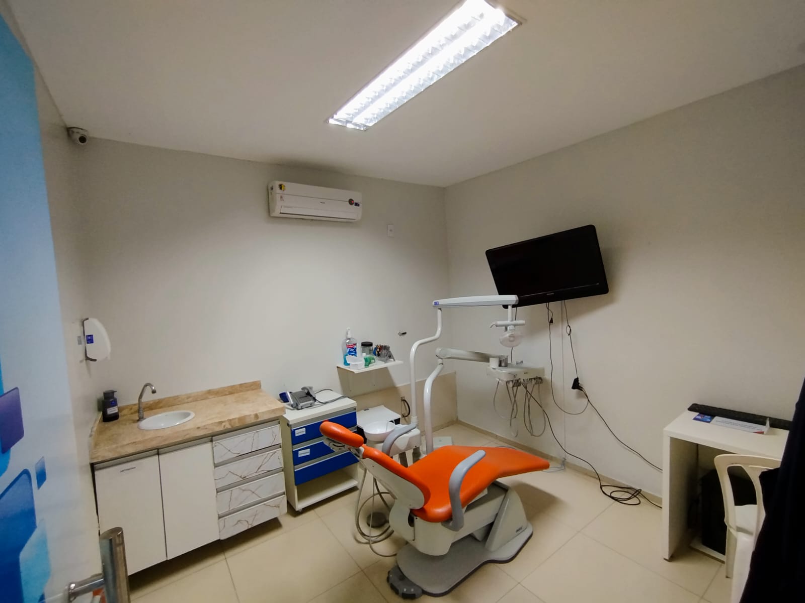 Consultório odontológico equipado do Hospital Vitallys